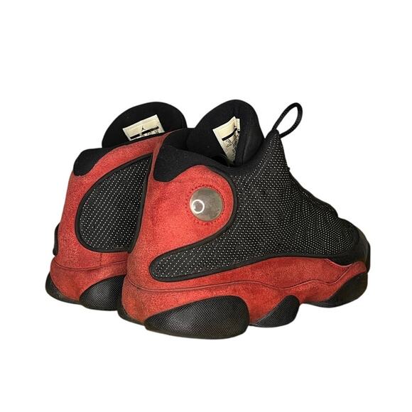 ***SOLD*** Nike Mens Air Jordan 13 Retro Red Black Sneakers Shoes Size 10 - Picture 4 of 6